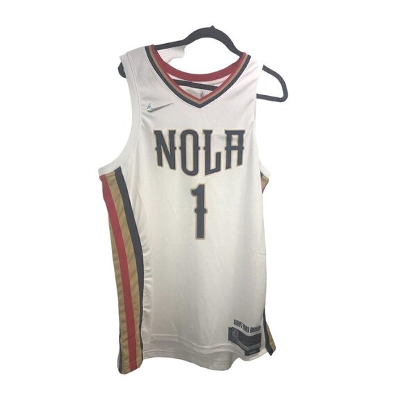 NIKE zion williamson swingman city edition new orleans pelican jersey - Picture 1 of 12